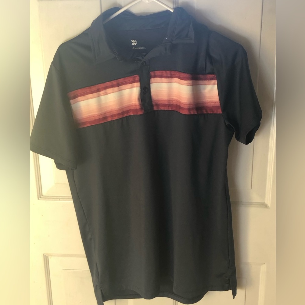 Men’s All in Motion Blue Polo Shirt